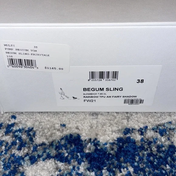 RARE Amina Muaddi fairy shadow Begum 38 - Picture 8 of 8